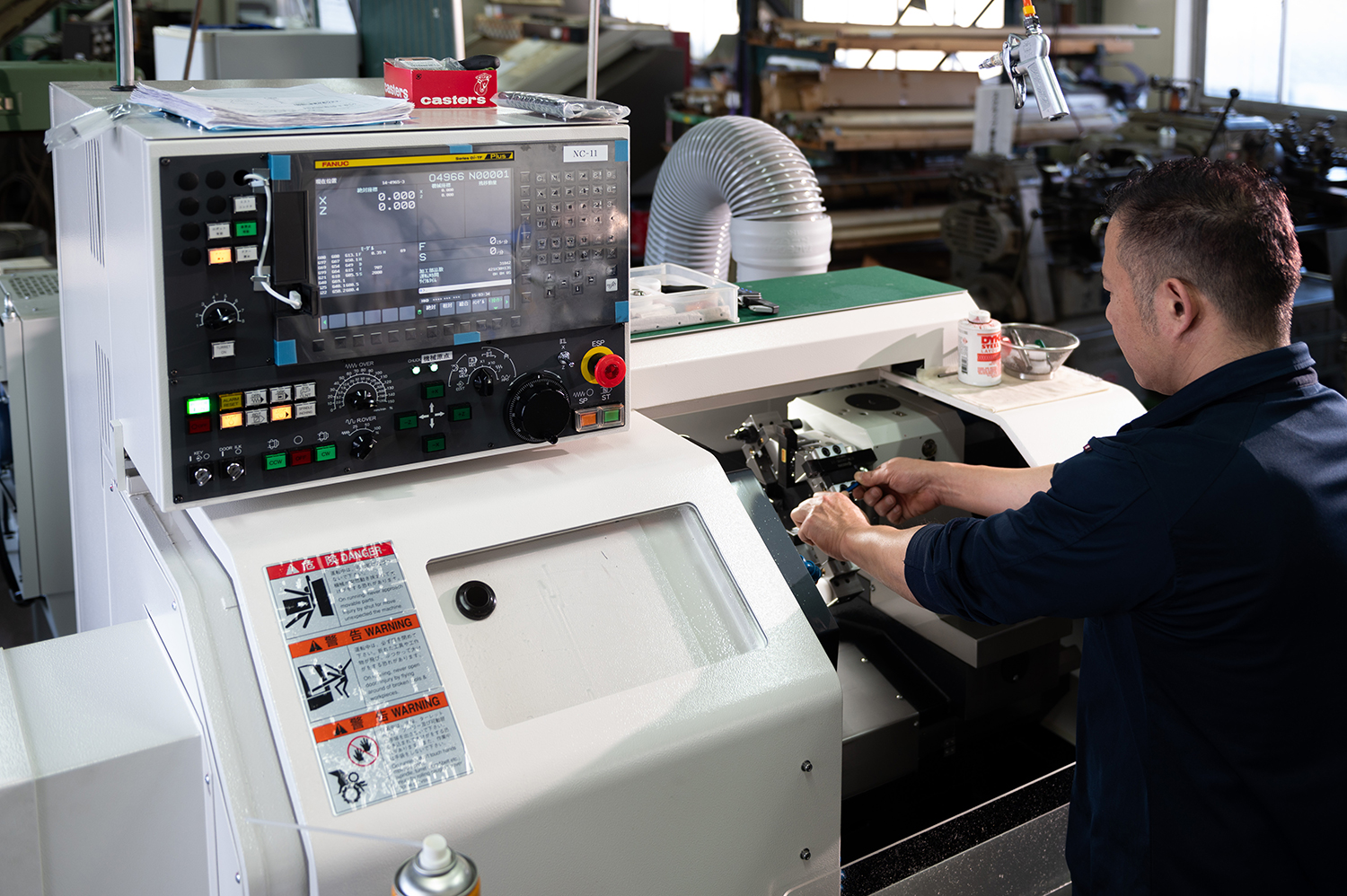 CNCタレット旋盤_長谷川機械製作所