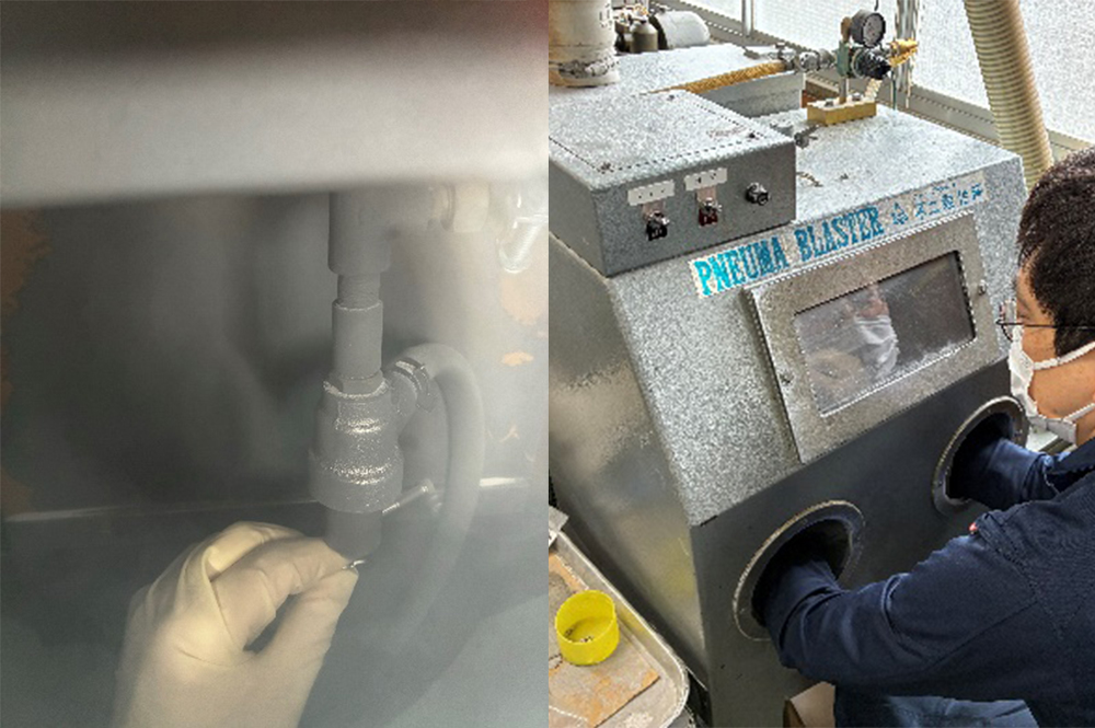 ショットブラスト